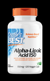 ALA Alfa-Liponsyre 150 MG 120 kapsler DOCTOR'S BEST